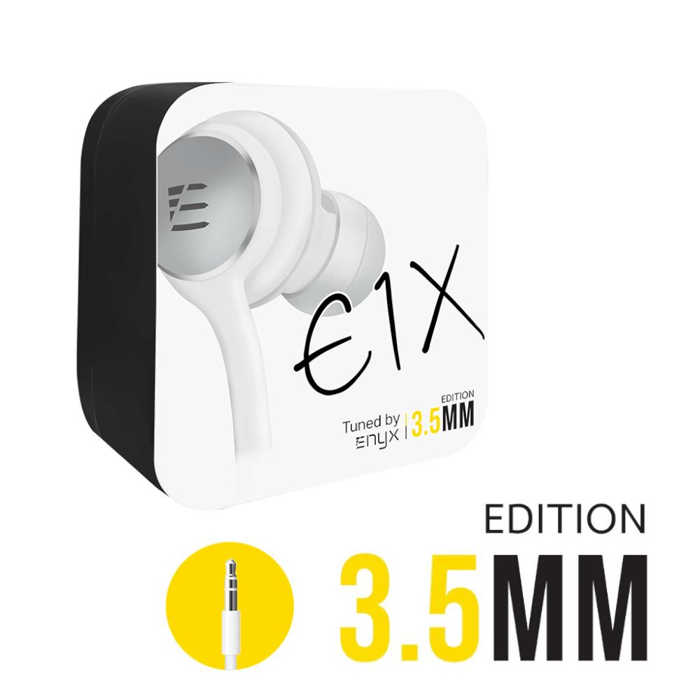 หูฟัง อินเอียร์ ENYX รุ่น E1X 3.5MM และ TYPE-C เสียงดี เบสแน่น ของแท้100% มีไมโครโฟน สายสนทนา เซอร์ราวรอบทิศทาง